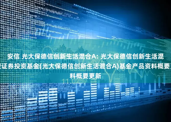 安信 光大保德信创新生活混合A: 光大保德信创新生活混合型证券投资基金(光大保德信创新生活混合A)基金产品资料概要更新