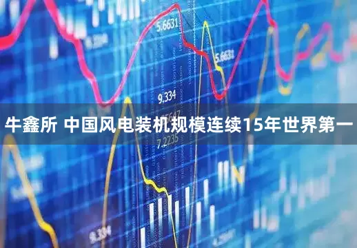 牛鑫所 中国风电装机规模连续15年世界第一